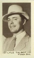 1936 Facchino's Cinema Stars #46 Lyle Talbot Front