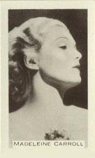 1936 Facchino's Cinema Stars #55 Madeleine Carroll Front
