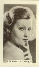 1936 Facchino's Cinema Stars #56 Lilian Harvey Front