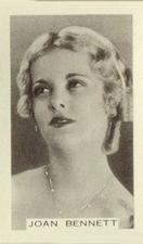 1936 Facchino's Cinema Stars #66 Joan Bennett Front