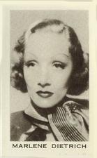 1936 Facchino's Cinema Stars #83 Marlene Dietrich Front