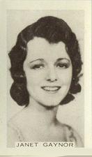 1936 Facchino's Cinema Stars #84 Janet Gaynor Front