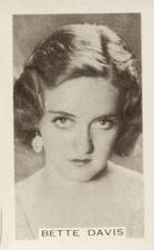1936 Facchino's Cinema Stars #85 Bette Davis Front