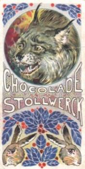 1898 Stollwerck Album 2 Gruppe 65 Tiere (Animals) #6 Luchs Front