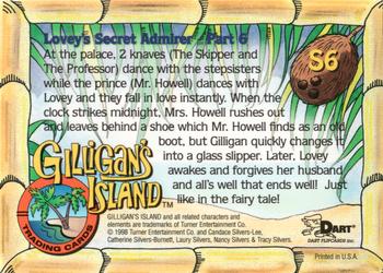 1998 Dart Gilligan's Island - Prismatic Dream Sequence #S6 Lovey's Secret Admirer Part 6 Back