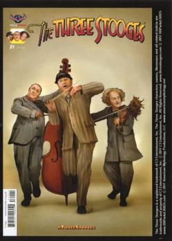 2018-19 RRParks Three Stooges Comic Book Series #2 Am. Myth. Main cvr The Three Stooges: The Boys Are Back #1 (Apr 2016) Front