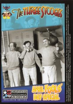 2018-19 RRParks Three Stooges Comic Book Series #8 Am. Myth. Var. cover The Three Stooges: April Fools' Day Special #1 (Mar 2017) Front