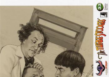 2018-19 RRParks Three Stooges Comic Book Series #22 Am. Myth. Var. cover The Three Stooges: Red White & Stooge #1 (Aug 2016) Back
