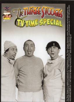 2018-19 RRParks Three Stooges Comic Book Series #36 Am. Myth. Var. cover The Three Stooges: TV Time Special #1 (Jul 2017) Front