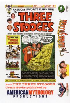 2018-19 RRParks Three Stooges Comic Book Series #46-51 Am. Myth. Main cover The Three Stooges: AM Archives #1 (Jan 2019)/Main cover The Three Stooges: Astro Nuts #1 (May 2019) Front