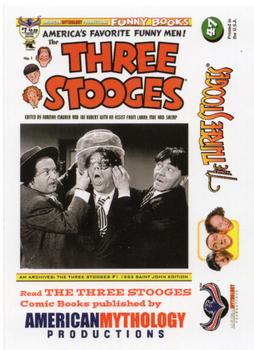 2018-19 RRParks Three Stooges Comic Book Series #47-50 Am. Myth. Var. cover The Three Stooges: AM Archives #1 (Jan 2019)/Main cover The Three Stooges: Matinee Madness #1 (Aug 2018) Front
