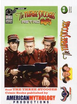 2018-19 RRParks Three Stooges Comic Book Series #48-53 Am. Myth. Var. cover The Three Stooges: Astro Nuts #1 (May 2019)/Var. cover The Three Stooges: Matinee Madness #1 (Aug 2018) Front