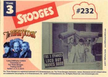 2017 RRPARKS THE 3 THREE STOOGES THEATRE SCRATCH 'N SNIFF SET 4 CARDS 5-8 L@@@K 