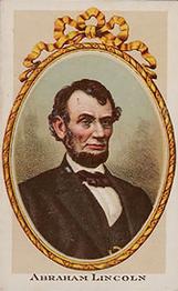 1897 American Tobacco L. Miller & Sons Presidents (T95) #NNO Abraham Lincoln Front