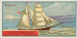 1888 Marburg Bros. Typical Ships (N408) #NNO Brigantine Front