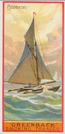 1888 Marburg Bros. Typical Ships (N408) #NNO Catamaran Front