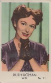1956 Dutch Gum Series Nr (Low Numbers) #11 Ruth Roman Front