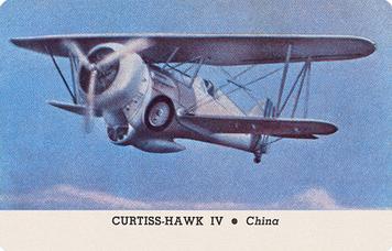 1940 Card-O Aeroplanes Series B (R112-3) - Stag Joker #NNO Curtiss-Hawk IV Front