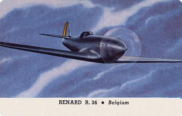1940 Card-O Aeroplanes Series B (R112-3) - Stag Joker #NNO Renard R.36 Front