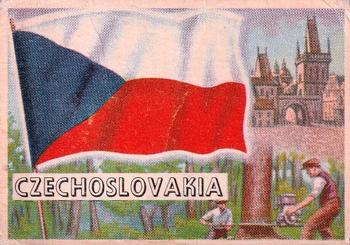 1959 A&BC Flags of the World #66 Czechoslovakia Front