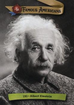 2021 Historic Autographs Famous Americans - Radiant Historic #193 Albert Einstein Front