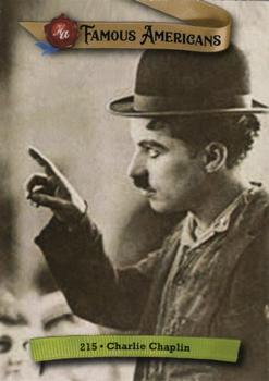 2021 Historic Autographs Famous Americans - Radiant Historic #215 Charlie Chaplin Front