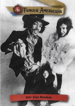 2021 Historic Autographs Famous Americans - Radiant Historic #324 Jimi Hendrix Front