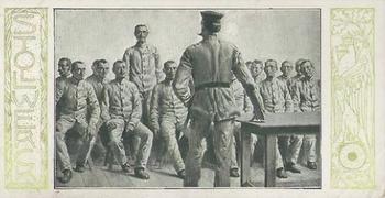 1905 Stollwerck Album 8 Gruppe 344 Soldier Exercises #1 In der Kasernenstube Front