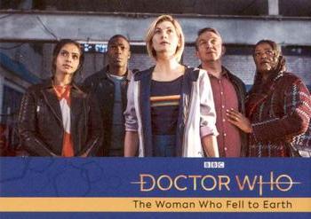 2022 Rittenhouse Doctor Who Series 11 & 12 #01 The Woman Who Fell to Earth Front