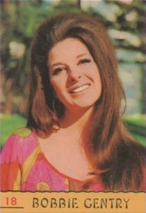 1968 Panini Cantanti #18 Bobbie Gentry Front