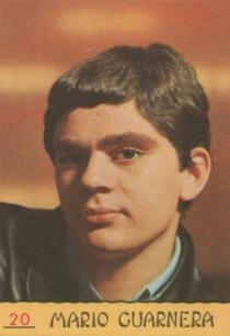 1968 Panini Cantanti #20 Mario Guarnera Front