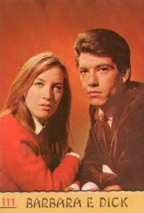 1968 Panini Cantanti #111 Barbara e Dick Front