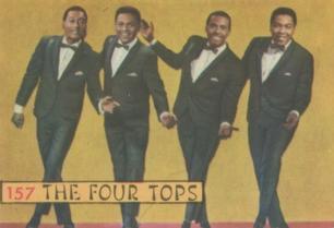 1968 Panini Cantanti #157 The Four Tops Front