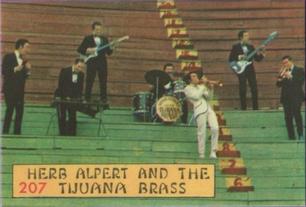 1968 Panini Cantanti #207 Herb Alpert and the Tijuana Brass Front