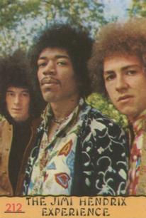 1968 Panini Cantanti #212 The Jimi Hendrix Experience Front