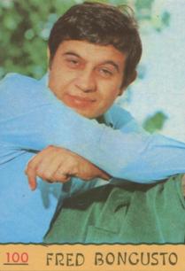 1968 Panini Cantanti #100 Fred Bongusto Front