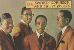 1968 Panini Cantanti #158 Smokey Robinson and the Miracles Front