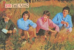 1968 Panini Cantanti #215 The Who Front