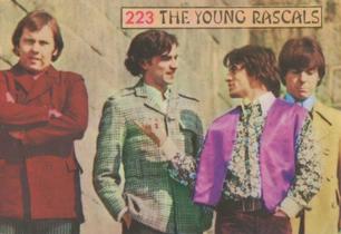 1968 Panini Cantanti #223 The Young Rascals Front