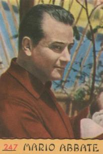 1968 Panini Cantanti #247 Mario Abbate Front