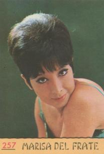 1968 Panini Cantanti #257 Marisa Del Frate Front