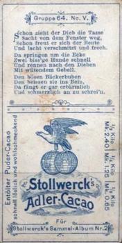 1898 Stollwerck Album 2 Gruppe 64 Kinder verursachen Unfug #5 Schon zieht Back