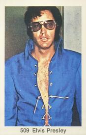 1974 Samlarsaker Popbilder (Swedish) #509 Elvis Presley Front