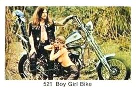 1974 Samlarsaker Popbilder (Swedish) #521 Boy Girl Bike Front