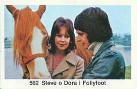1974 Samlarsaker Popbilder (Swedish) #562 Steve / Dora i Follyfoot Front
