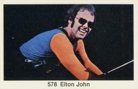 1974 Samlarsaker Popbilder (Swedish) #578 Elton John Front