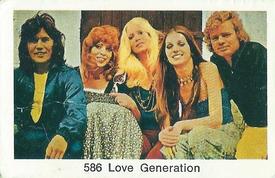1974 Samlarsaker Popbilder (Swedish) #586 Love Generation Front