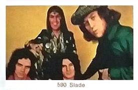 1974 Samlarsaker Popbilder (Swedish) #590 Slade Front