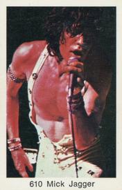 1974 Samlarsaker Popbilder (Swedish) #610 Mick Jagger Front