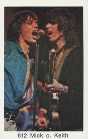 1974 Samlarsaker Popbilder (Swedish) #612 Mick Jagger / Keith Richards Front